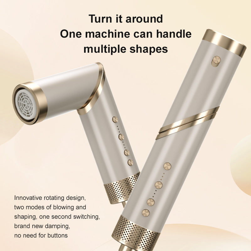 Cross-border new high-speed hair dryer nine-in-one hot air comb straight curling iron folding hair dryer wholesale